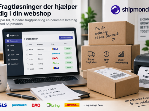 Fragtløsninger der hjælper dig i din webshop – Shipmondo Fragtløsninger der hjælper dig i din webshop – Shipmondo