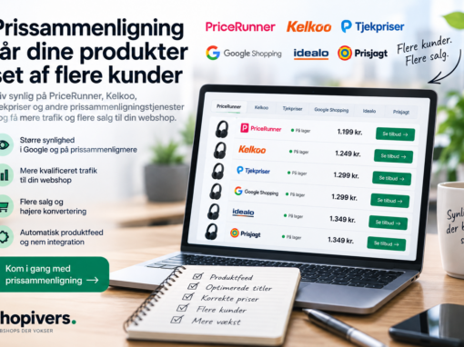 Prissammenligning med PriceRunner, Kelkoo, Tjekpriser mfl Prissammenligning med PriceRunner, Kelkoo, Tjekpriser mfl
